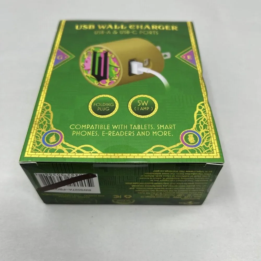 Wicked The Movie USB Wall Charger NEW